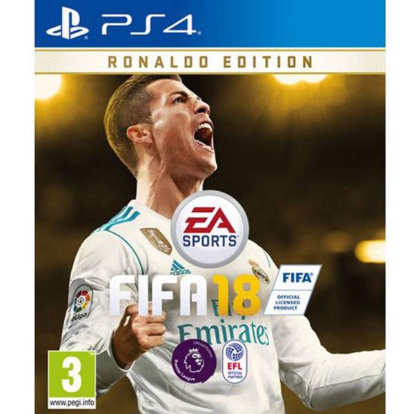 بازی Fifa 18 Ronaldo Edition مخصوص PS4، Fifa 18 Ronaldo Edition PS4 Game