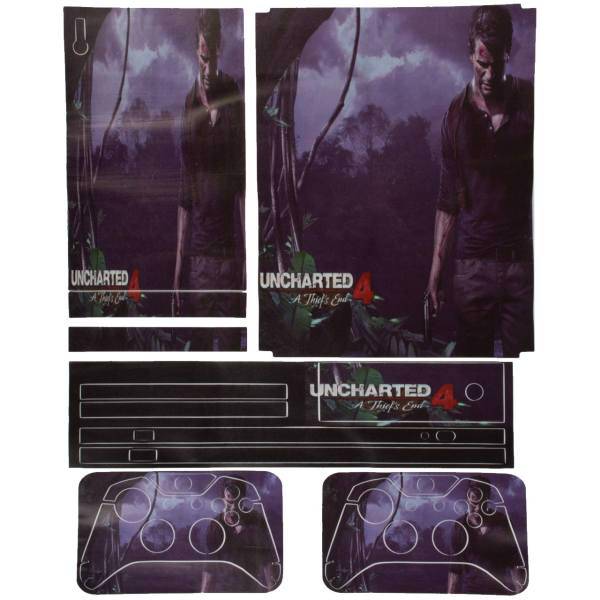 برچسب ایکس باکس وان مدل Uncharted 4، Uncharted 4 Xbox One Cover