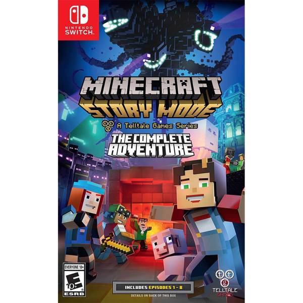 بازی Minecraft Story Mode The Complete Adventure مخصوص Nintendo Switch، Minecraft Story Mode The Complete Adventure For Nintendo Switch Game