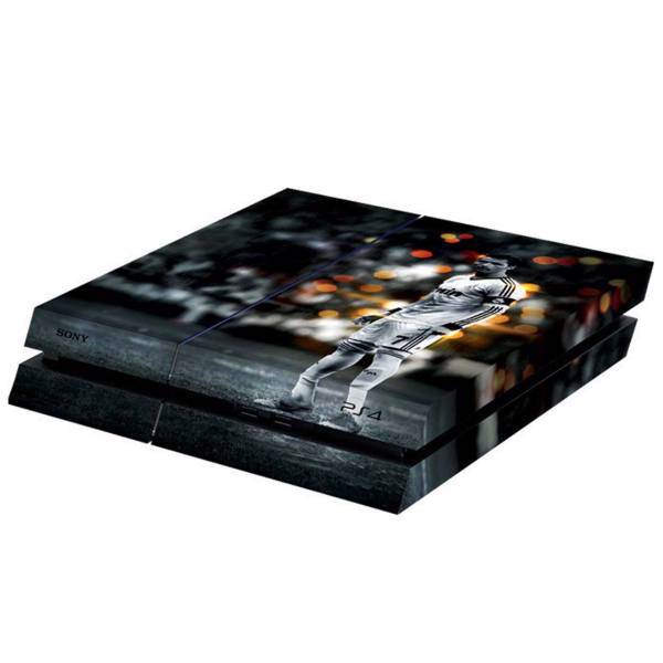 برچسب افقی پلی استیشن 4 گراسیپا طرح رونالدو، Grasipa Ronaldo PlayStation 4 Horizontal Cover