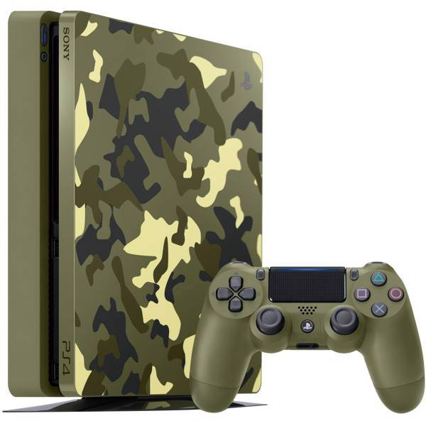 مجموعه کنسول بازی سونی مدل Playstation 4 Slim Call Of Duty Limited Edition Region 1 CUH-2115B - ظرفیت 1 ترابایت، Sony Playstation 4 Slim Call Of Duty Limited Edition Region 1 CUH-2115B 1TB Bundle Game Console