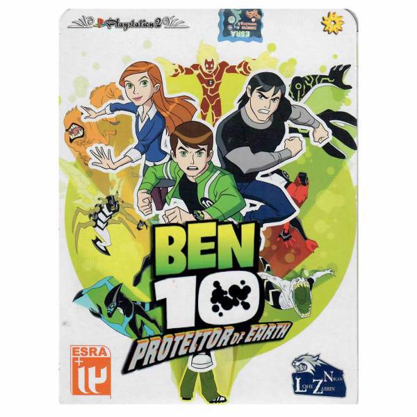 بازی BEN 10 Proteltor of Earth مخصوص PS2، BEN 10 Proteltor of Earth For PS2 Game