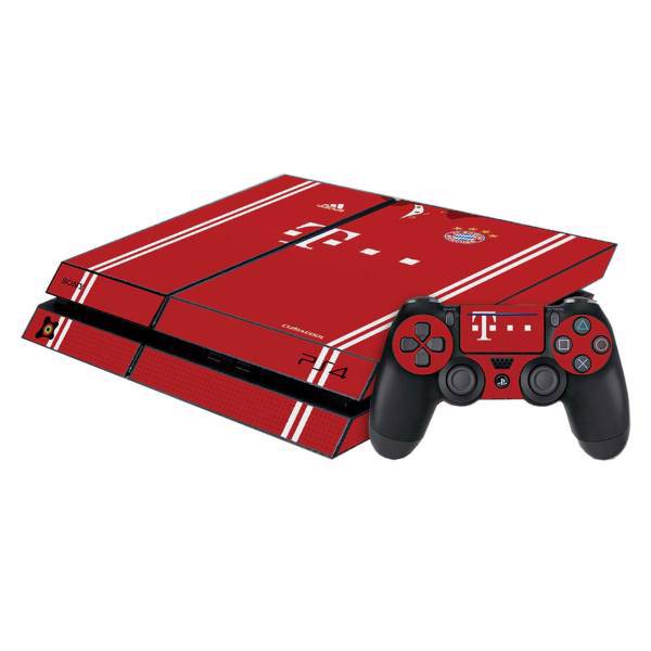 برچسب افقی پلی استیشن 4 آی گیمر طرح Bayern Munich، IGamer Bayern Munich Play Station 4 Horizontal Cover