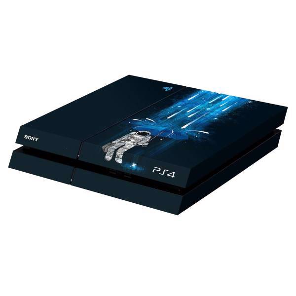 برچسب افقی پلی استیشن 4 ونسونی طرح Meteor Shower، Wensoni Meteor Shower PlayStation 4 Horizontal Cover