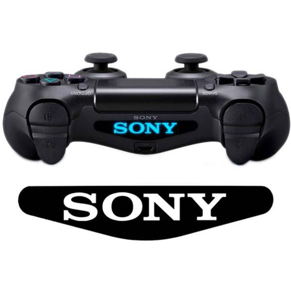 برچسب دوال شاک 4 ونسونی طرح سونی، Wensoni Sony DualShock 4 Lightbar Sticker