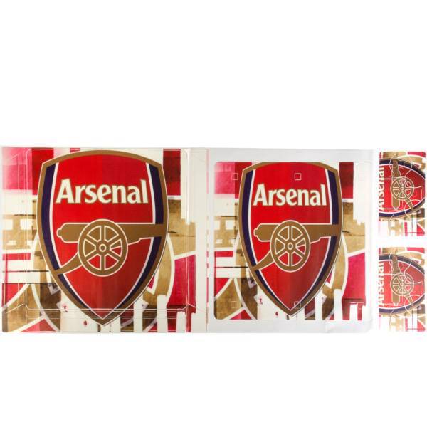 برچسب پلی استیشن 4 اسلیم مدل Arsenal، Arsenal PlayStation 4 Slim Cover