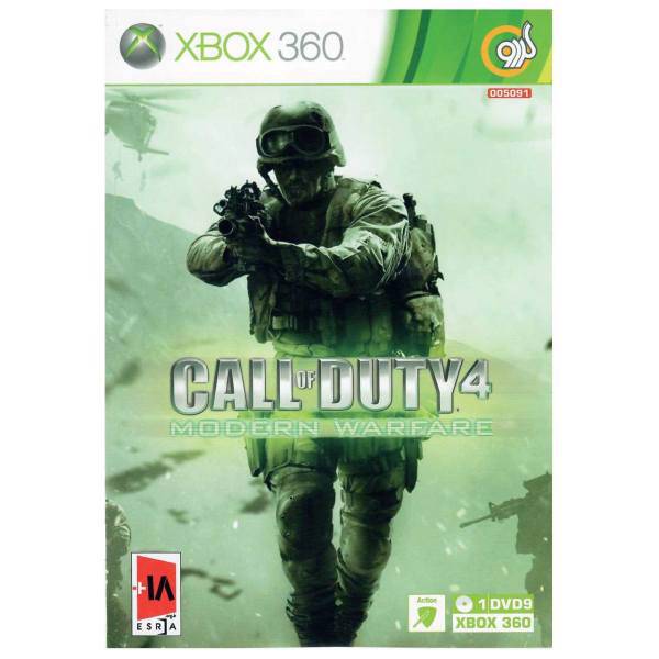 بازی Call Of Duty 4 Modern Warfare مخصوص ایکس باکس 360، Call Of Duty 4 Modern Warfare For XBox 360