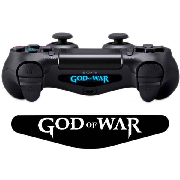 برچسب دوال شاک 4 ونسونی طرح God Of War، Wensoni God Of War DualShock 4 Lightbar Sticker