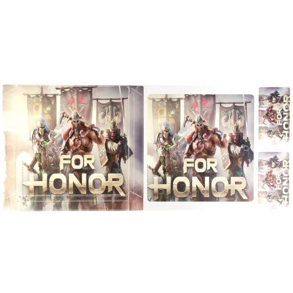 برچسب پلی استیشن 4 اسلیم مدل For Honor، For Honor PlayStation 4 Slim Cover