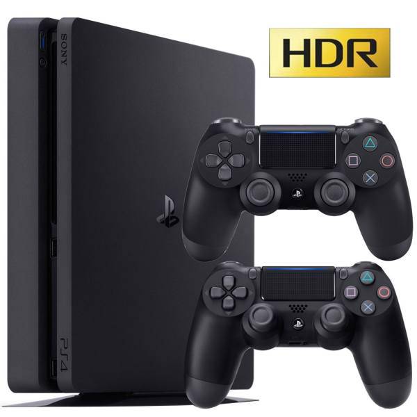 مجموعه کنسول بازی سونی مدل 2017 Playstation 4 Slim کد CUH-2116B Region 2 - ظرفیت 1 ترابایت، Sony Playstation 4 Slim 2017 Region 2 CUH-2116B 1TB Bundle Game Console