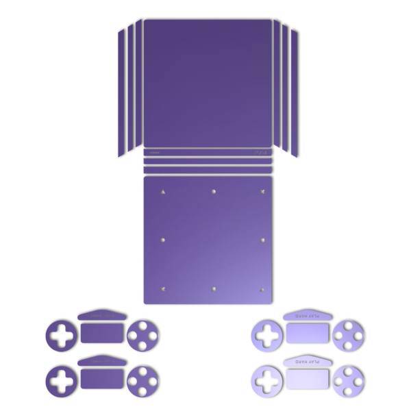 برچسب ماهوت مدل Purple Color Special مناسب برای کنسول بازی PS4 Pro، MAHOOT Purple Color Special Sticker for PS4 Pro