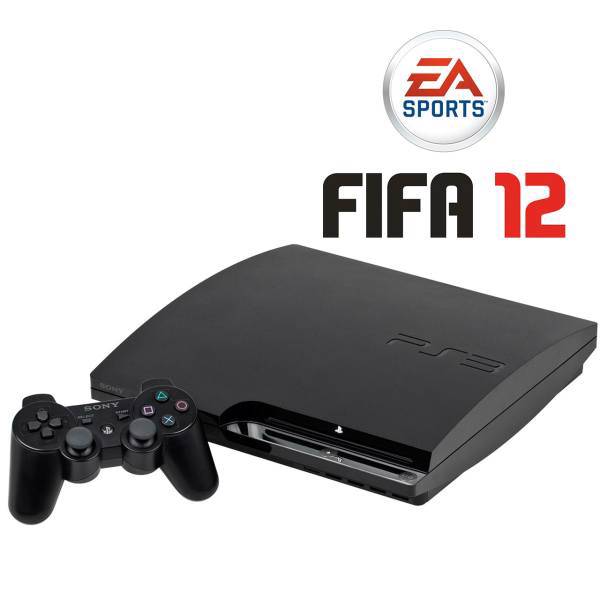 کنسول بازی سونی مدل PlayStation 3 Slim ظرفیت 320 گیگابایت به همراه بازی FIFA 2012، Sony PlayStation 3 Slim - 320 GB Original with FIFA 2012