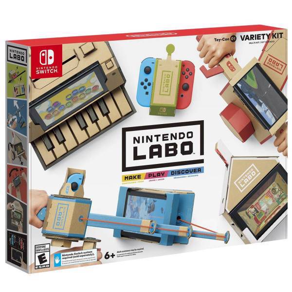 کیت نینتندو مدل Labo Variety مناسب برای نینتندو سوییچ، Nintendo Labo Variety Kit For Nintendo Switch