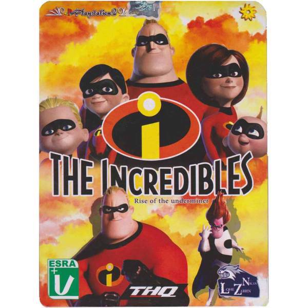 بازی The Incredibles مخصوص PS2