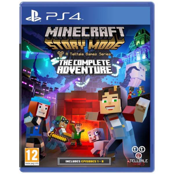 بازی Minecraft Story Mode The Complete Adventure مخصوص PS4، PS4 Minecraft Story Mode The Complete Adventure Game