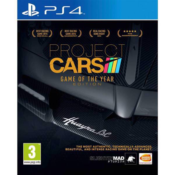 بازی Project Cars نسخه‌ی Game Of The Year Edition مخصوص PS4، Project Cars Game Of The Year Edition PS4 Game