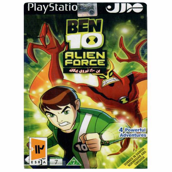 بازی BEN 10 Alien Force مخصوص PS2، BEN 10 Alien Force For PS2 Game