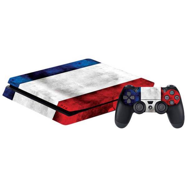 برچسب افقی پلی استیشن 4 گراسیپا طرح France، Grasipa France PlayStation 4 Horizontal Cover