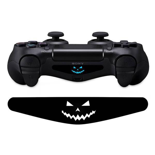 برچسب دوال شاک 4 ونسونی طرح Halloween HaHa، Wensoni Halloween HaHa DualShock 4 Lightbar Sticker