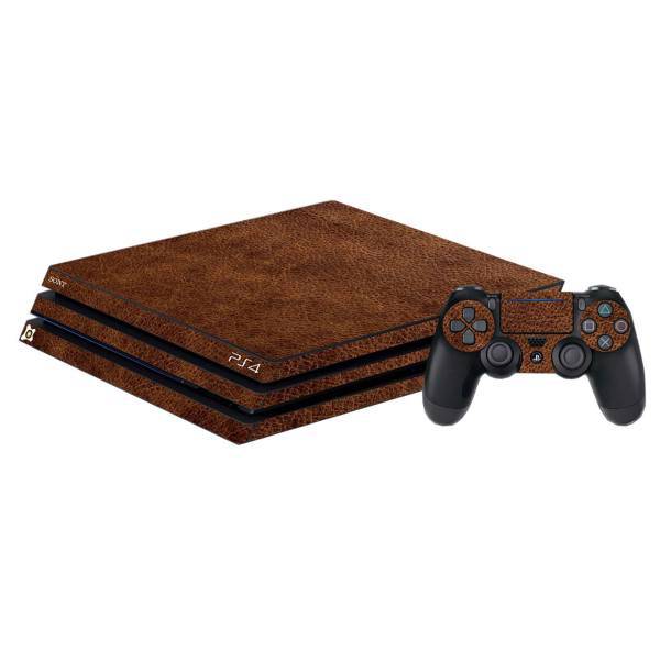 برچسب پلی استیشن 4 Pro آی گیمر طرح Leather، IGamer Leather Play Station 4 Pro Cover