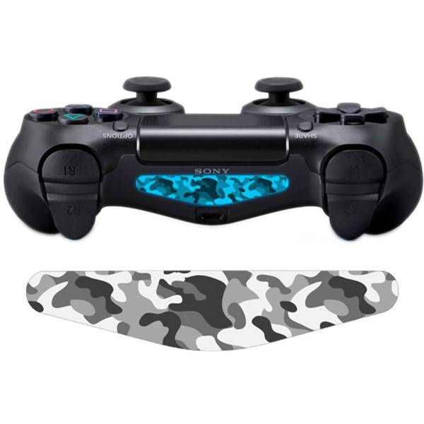 برچسب دوال شاک 4 ونسونی طرح ارتشی، Wensoni Camouflage DualShock 4 Lightbar Sticker