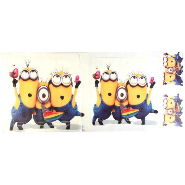 برچسب پلی استیشن 4 اسلیم مدل Minions، Minions PlayStation 4 Slim Cover