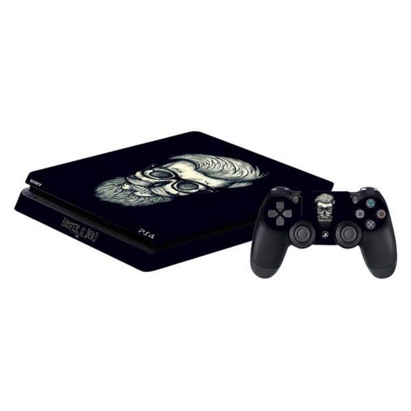 برچسب افقی پلی استیشن 4 اسلیم گراسیپا طرح SP1، Grasipa SP1 PlayStation 4 Slim Horizontal Cover