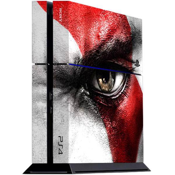 برچسب عمودی پلی استیشن 4 ونسونی طرح Kratos Eye، Wensoni Kratos Eye PlayStation 4 Vertical Cover