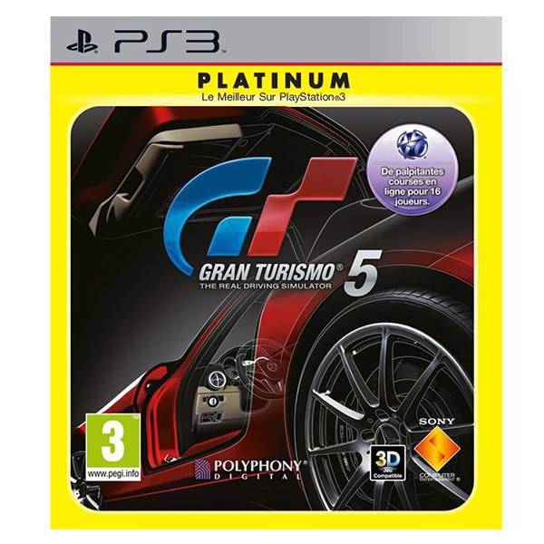 بازی Gran Turismo 5 Platinum مناسب برای PS3، Gran Turismo 5 Platinum PS3 Game