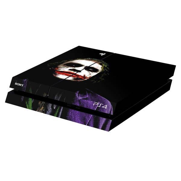 برچسب افقی پلی استیشن 4 ونسونی طرح Dep Joker، Wensoni Dep Joker PlayStation 4 Horizontal Cover