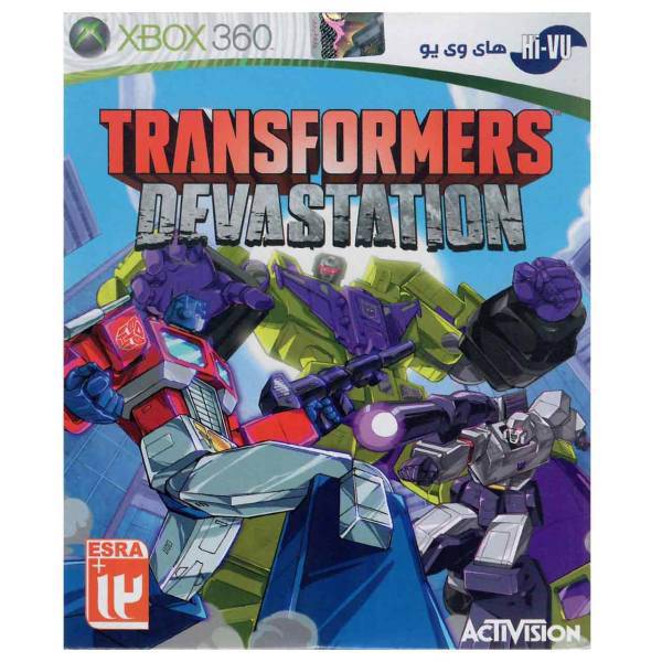 بازی Transformers Devastation مخصوص ایکس باکس 360، Transformers Devastation For Xbox Game