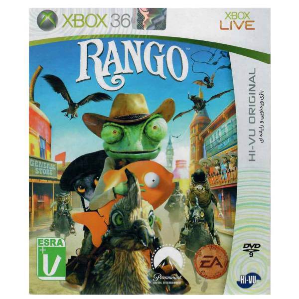 بازی Rango مخصوص ایکس باکس 360، Rango For Xbox 360 Game