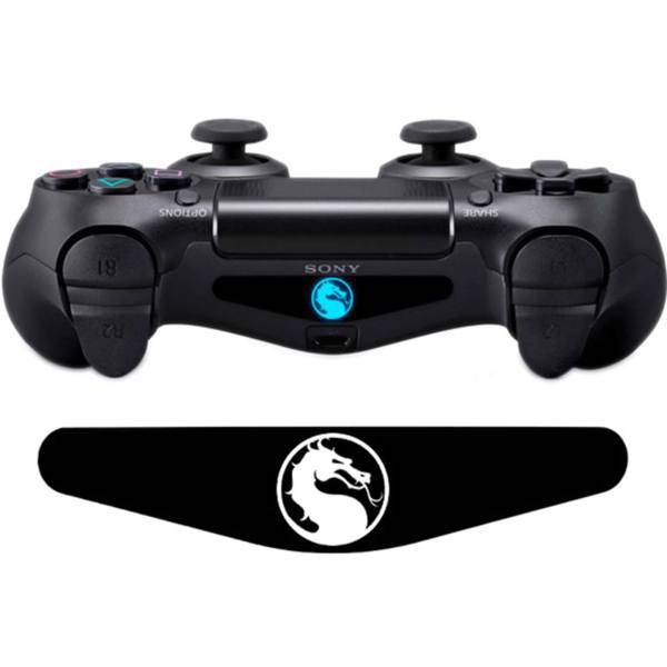 برچسب دوال شاک 4 ونسونی طرح Mortal Kombat، Wensoni Mortal Kombat DualShock 4 Lightbar Sticker