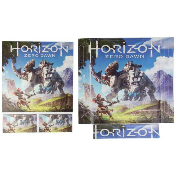 برچسب پلی استیشن 4 اسلیم مدل Horizon Zero Dawn، Horizon Zero Dawn PlayStation 4 Slim Cover