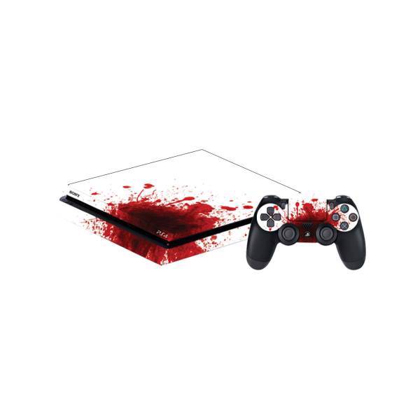 برچسب افقی پلی استیشن 4 گراسیپا طرح Blood، Grasipa Blood PlayStation 4 Horizontal Cover