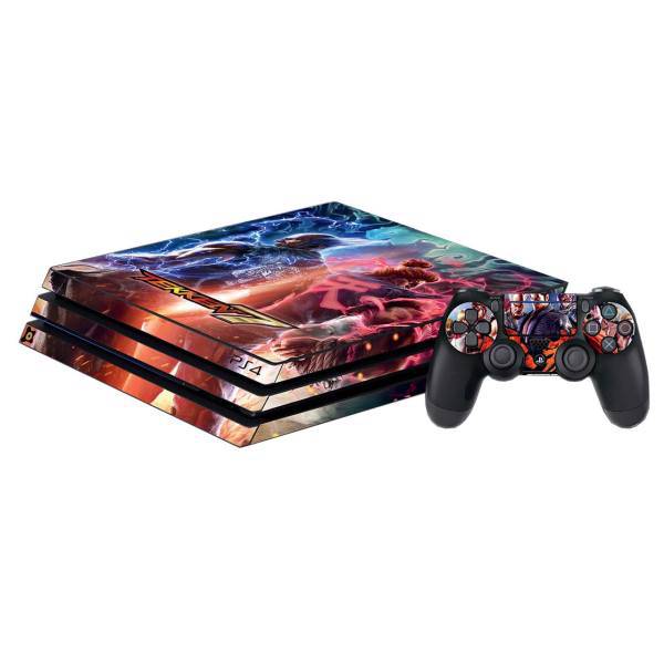 برچسب پلی استیشن 4 Pro آی گیمر طرح Tekken 7، IGamer Tekken 7 Play Station 4 Pro Cover