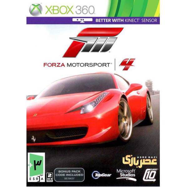 بازی فورزا موتور 4 ایکس باکس 360، FORZA MOTORSPORT 4 XBOX 360