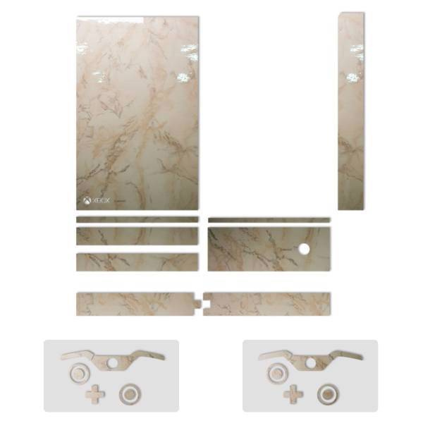 برچسب ماهوت مدل Almond-Marble Special مناسب برای کنسول بازی Xbox One، MAHOOT Almond-Marble Special Sticker for Xbox One