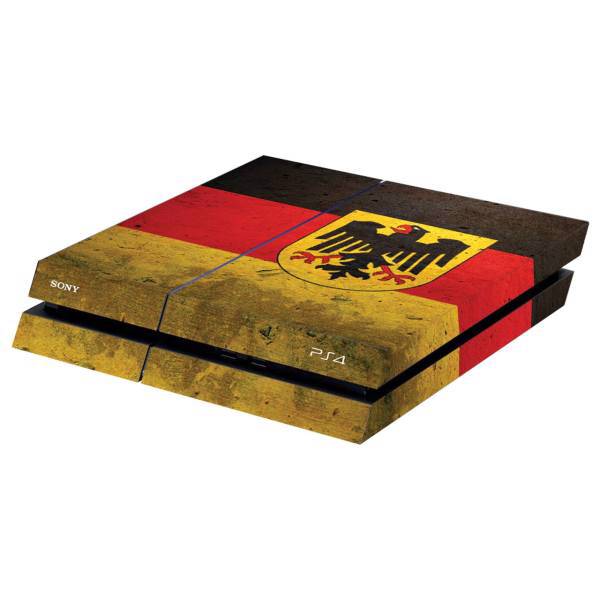 برچسب افقی پلی استیشن 4 گراسیپا طرح Germany، Grasipa Germany PlayStation 4 Horizontal Cover