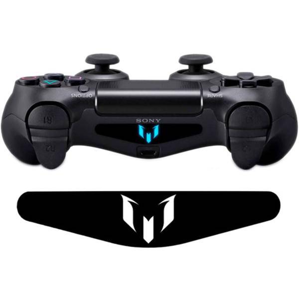 برچسب دوال شاک 4 ونسونی طرح Messi Logo، Wensoni Messi Logo DualShock 4 Lightbar Sticker