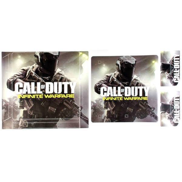 برچسب پلی استیشن 4 اسلیم مدل Call of Duty، Call of Duty PlayStation 4 Slim Cover