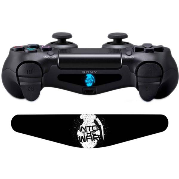 برچسب دوال شاک 4 ونسونی طرح Into The War، Wensoni Into The War DualShock 4 Lightbar Sticker