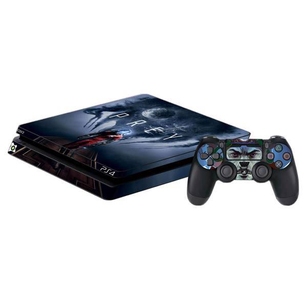 برچسب پلی استیشن 4 اسلیم آی گیمر طرح pray، Igamer pray Play Station 4 Slim Cover