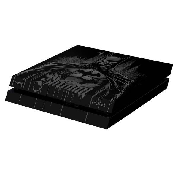 برچسب افقی پلی استیشن 4 ونسونی طرح Batman The Dark Knight، Wensoni Batman The Dark Knight PlayStation 4 Horizontal Cover