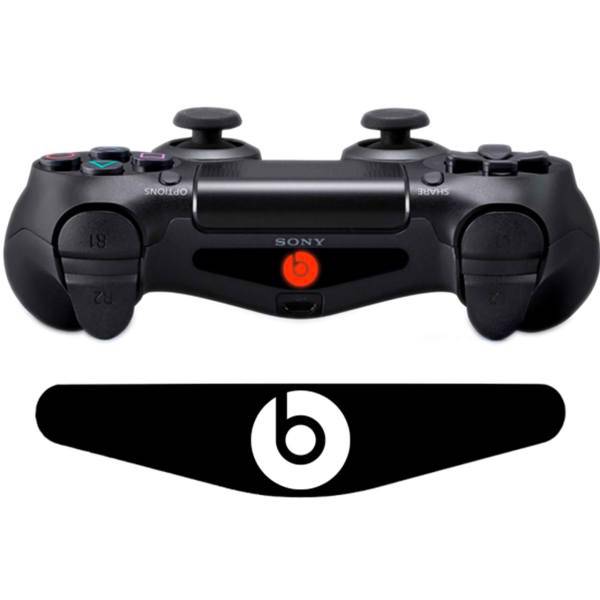 برچسب دوال شاک 4 ونسونی طرح بیتس، Wensoni Beats DualShock 4 Lightbar Sticker