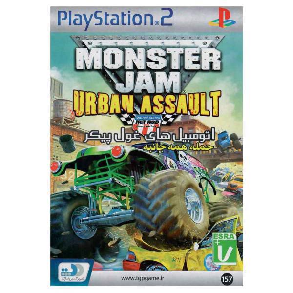 بازی Monster Jam Urban Assault مخصوص PS2، Monster Jam Urban Assault For PS2 Game