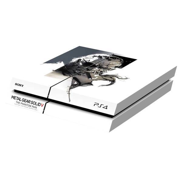 برچسب افقی پلی استیشن 4 ونسونی طرح The Phantom Pain Art، Wensoni The Phantom Pain Art PlayStation 4 Horizontal Cover