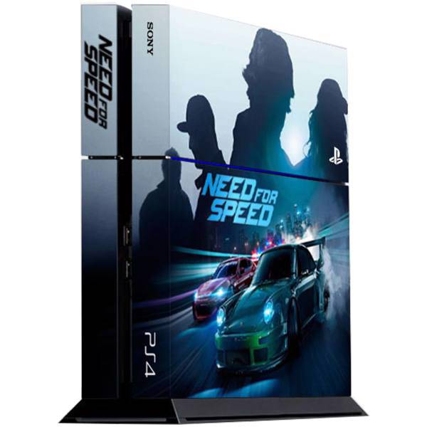 برچسب عمودی پلی استیشن 4 ونسونی طرح Need For Speed، Wensoni Need For Speed PlayStation 4 Vertical Cover