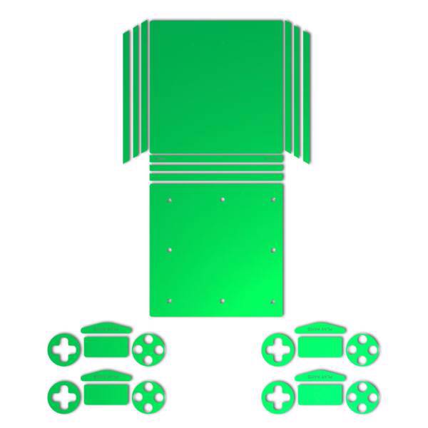 برچسب ماهوت مدل Green Color Special مناسب برای کنسول بازی PS4 Pro، MAHOOT Green Color Special Sticker for PS4 Pro