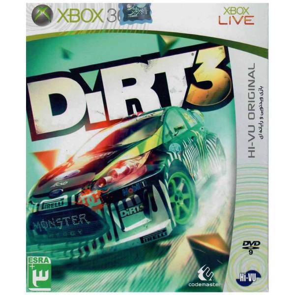 بازی Dirt 3 مخصوص ایکس باکس360، Dirt 3 For Xbox360 Game